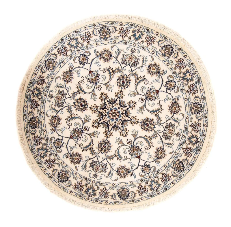 Nain - 12La Teppich 150x150cm - Perserteppich - beige