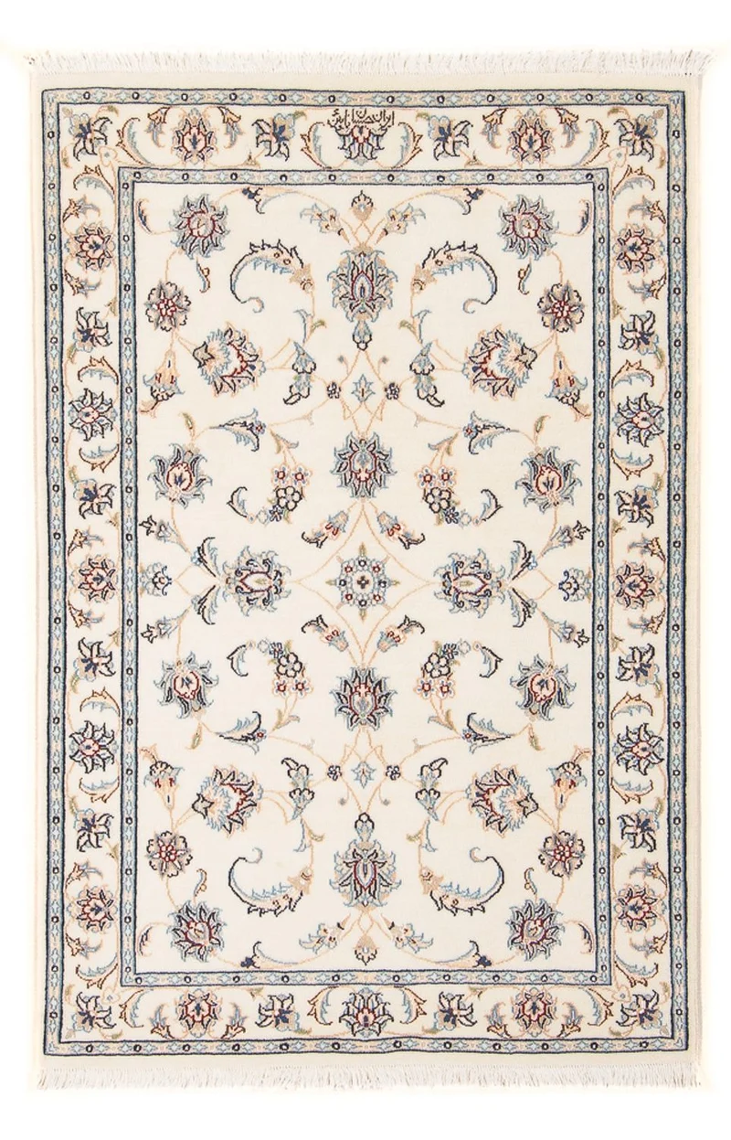 Nain - 6La Teppich 81x120cm - Perserteppich - creme