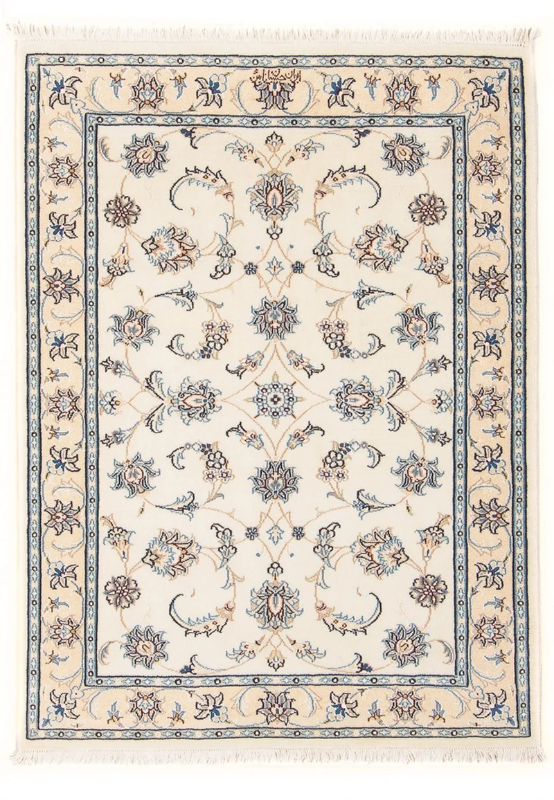 Nain - 6La Teppich 81x120cm - Perserteppich - creme