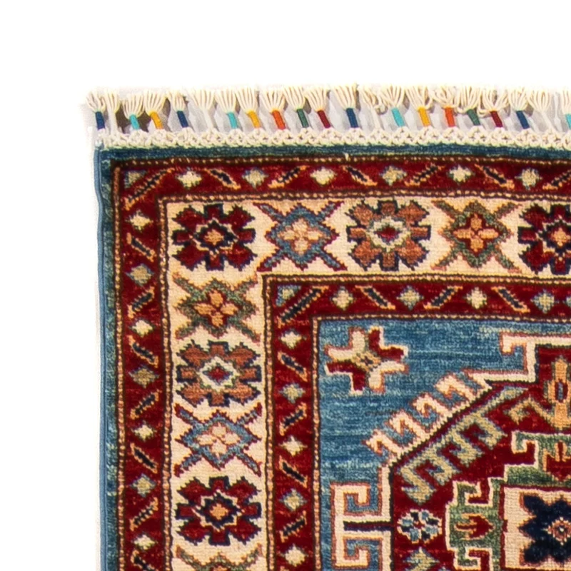 Läufer Ziegler - Kazak - 77 x 216 cm - türkis