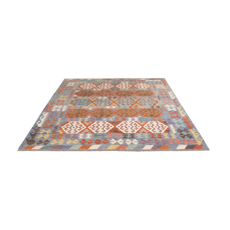 Kelim Maimene Teppich 205x244cm - mehrfarbig