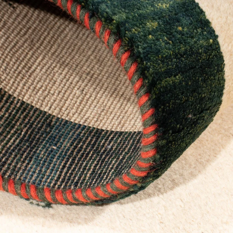 Gabbeh Persisch Teppich 100x152cm - Perserteppich Wollteppich - mehrfarbig