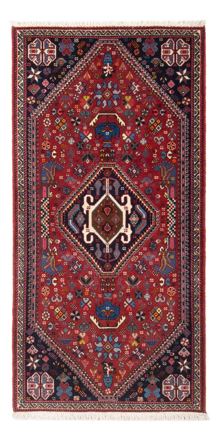 Ghashghai Teppich 70x155cm - Perserteppich - rot