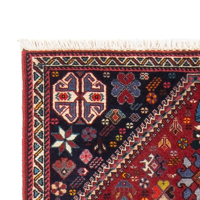 Ghashghai Teppich 70x155cm - Perserteppich - rot