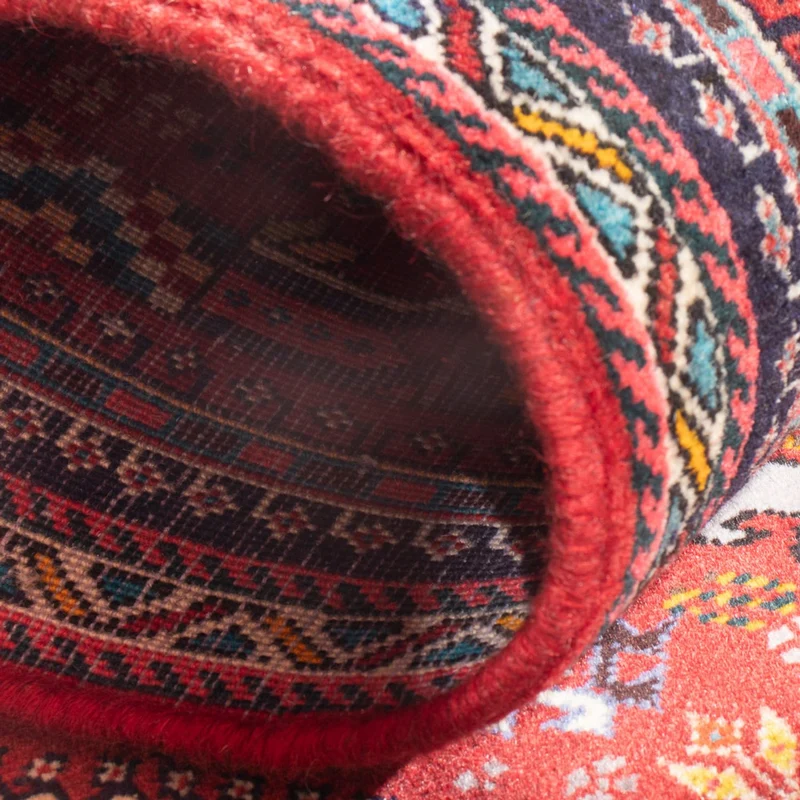 Ghashghai Teppich 70x155cm - Perserteppich - rot