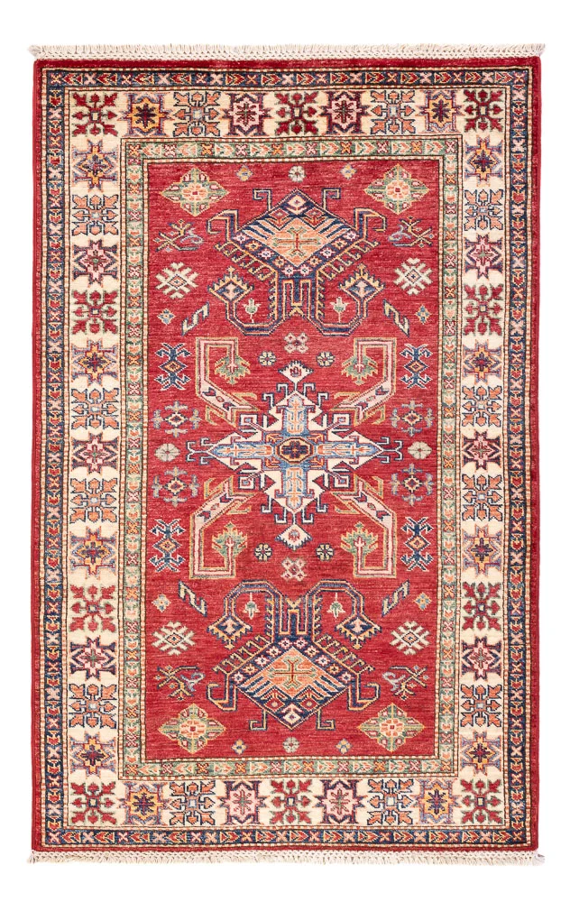 Kazak Teppich 95x151cm - Orientteppich - rot