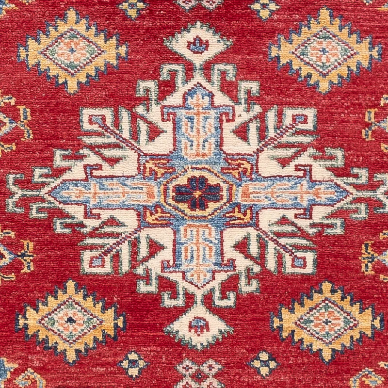 Kazak Teppich 101x148cm - Orientteppich - rot