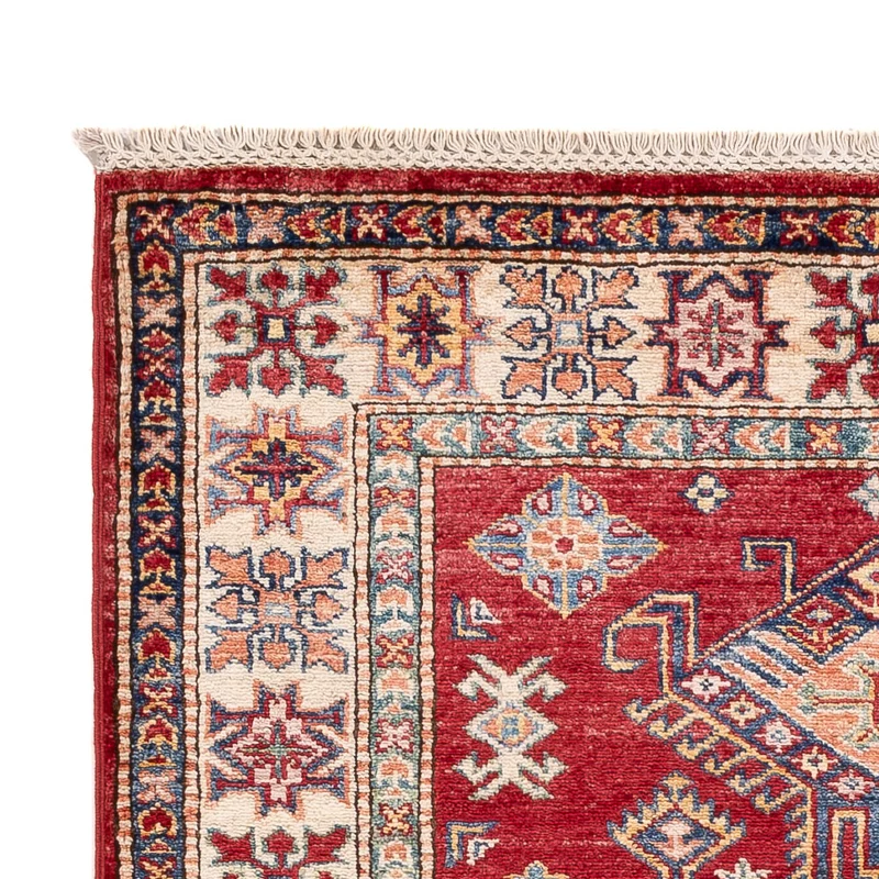 Kazak Teppich 101x148cm - Orientteppich - rot