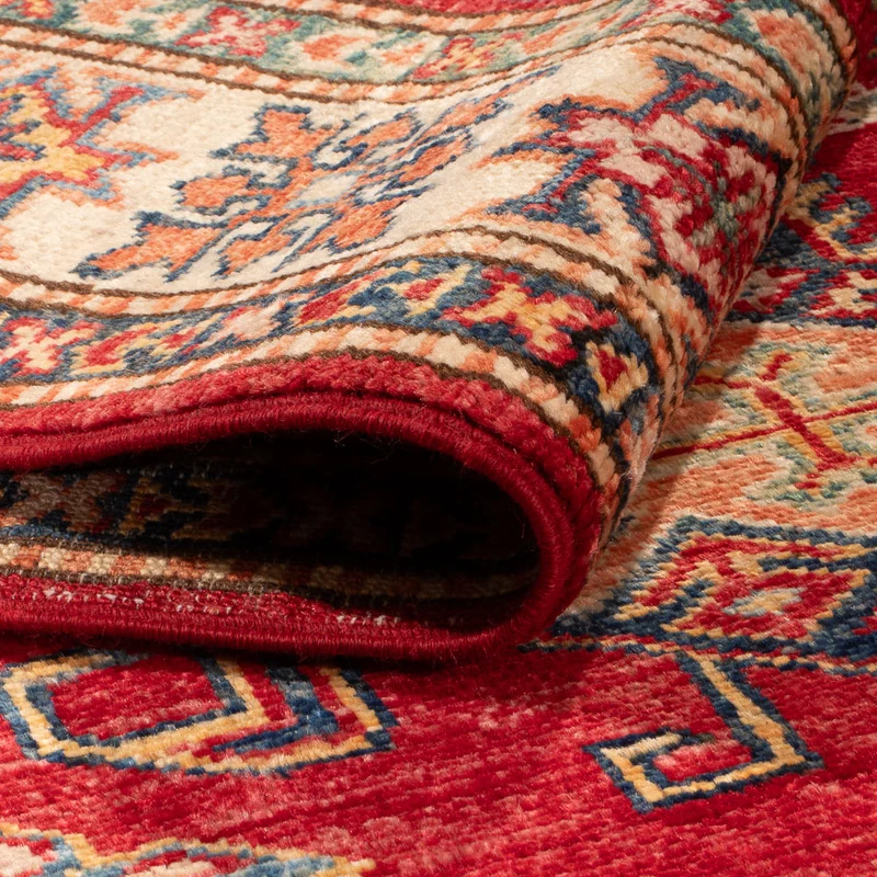 Kazak Teppich 101x148cm - Orientteppich - rot