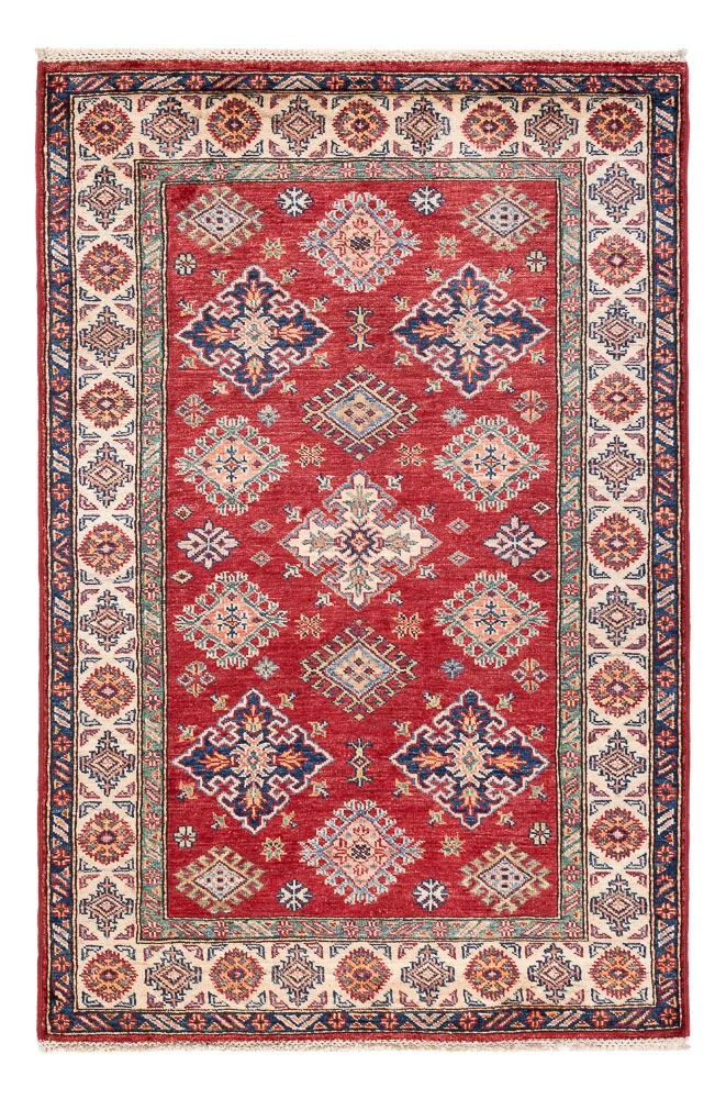 Kazak Teppich 100x148cm - Orientteppich - rot