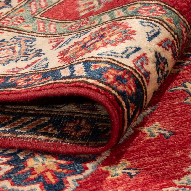 Kazak Teppich 100x148cm - Orientteppich - rot