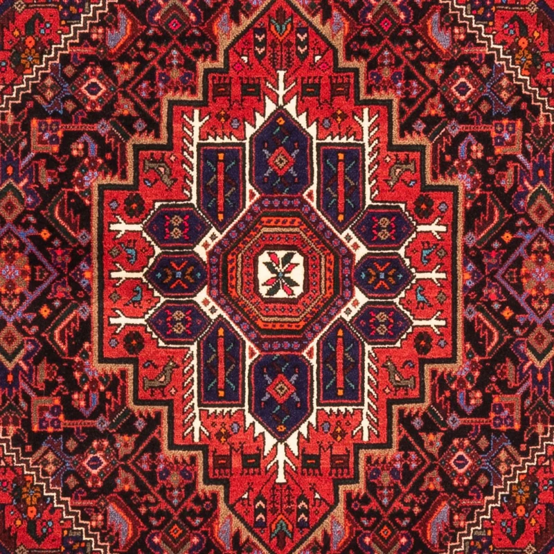 Gholtogh Teppich 102x148cm - Perserteppich - rot