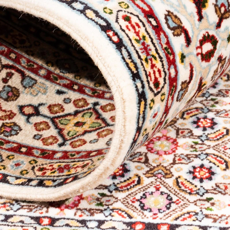 Moud Teppich 99x145cm - Perserteppich - beige