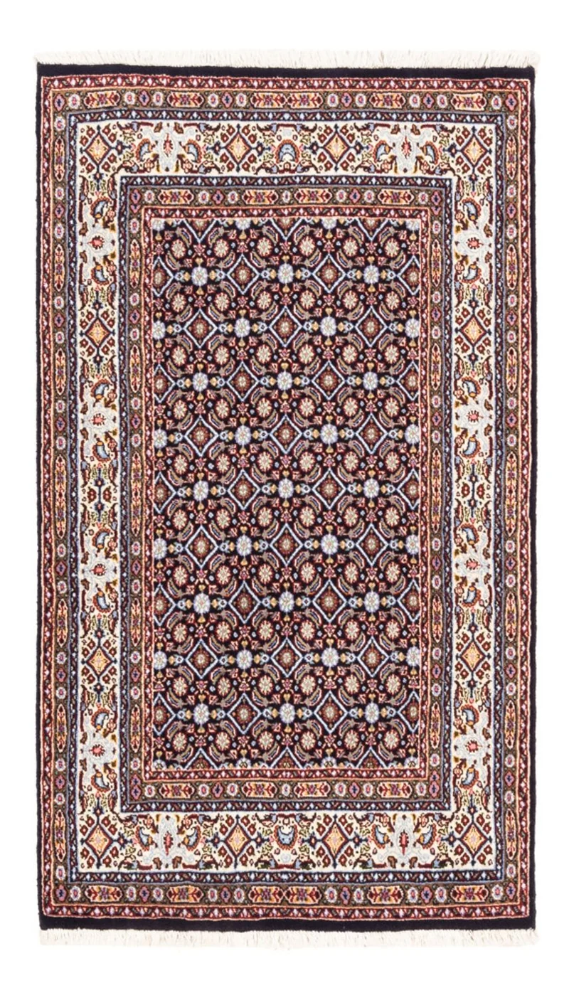 Moud Teppich 80x120cm - Perserteppich - dunkelblau