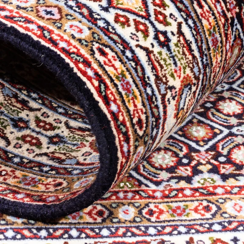 Moud Teppich 80x120cm - Perserteppich - dunkelblau