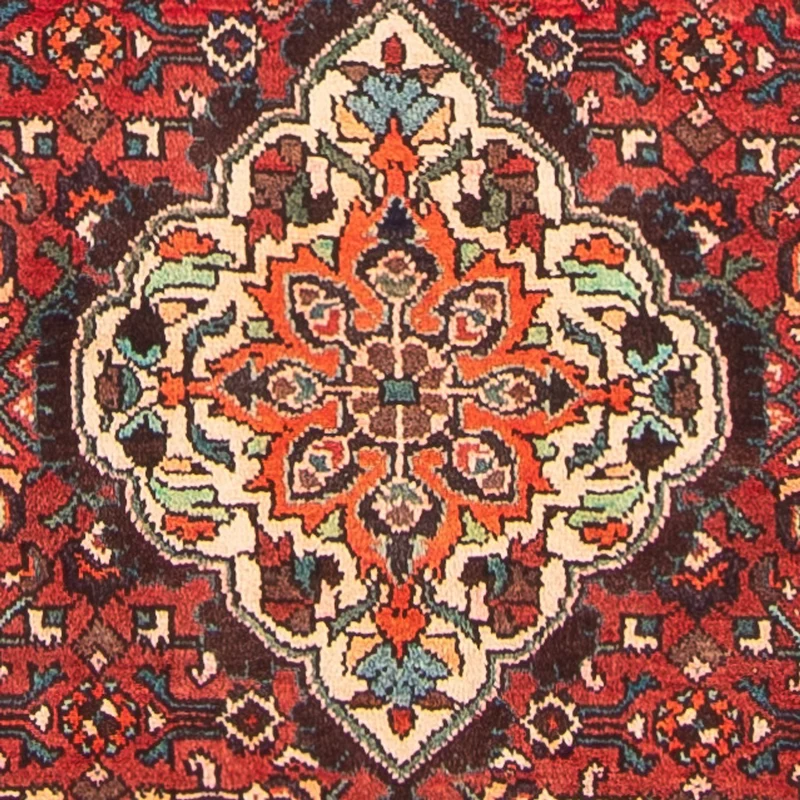 Hosseinabad Teppich 119x296cm - Perserteppich - rot