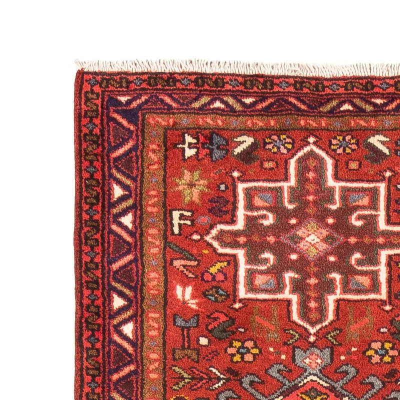 Qaraja Teppich 73x290cm - Perserteppich - rot