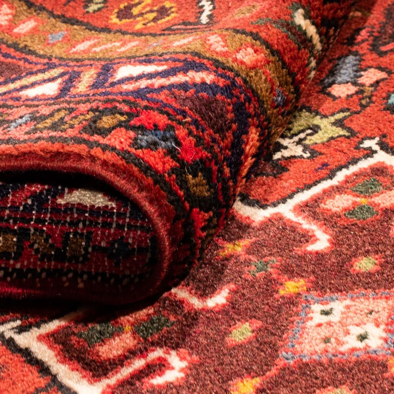 Qaraja Teppich 73x290cm - Perserteppich - rot