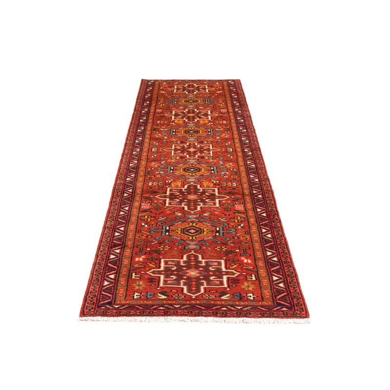Qaraja Teppich 73x290cm - Perserteppich - rot