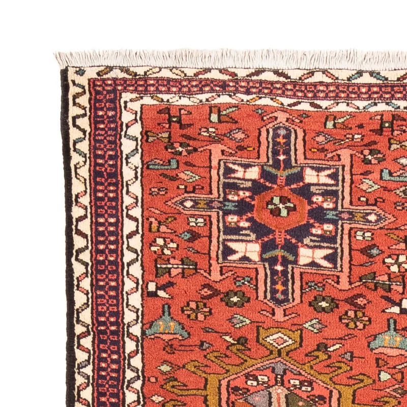 Qaraja Teppich 70x303cm - Perserteppich - rot