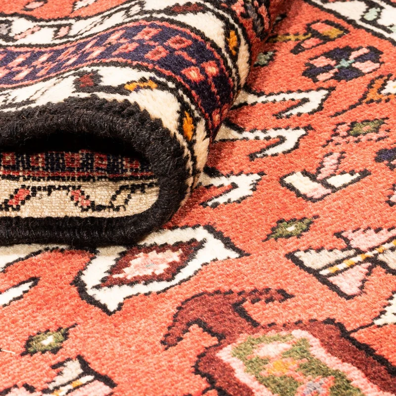 Qaraja Teppich 70x303cm - Perserteppich - rot
