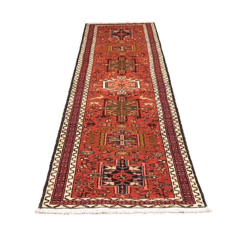 Qaraja Teppich 70x303cm - Perserteppich - rot