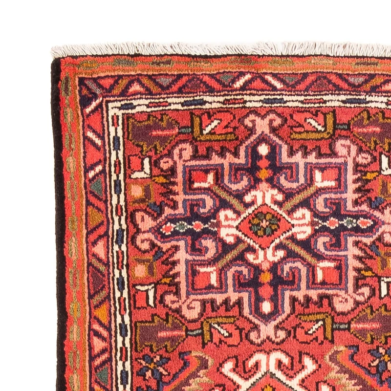 Qaraja Teppich 73x290cm - Perserteppich - rot