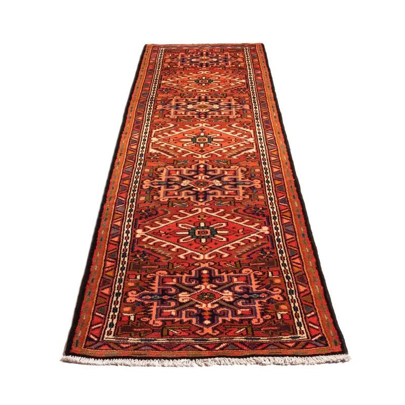 Qaraja Teppich 73x290cm - Perserteppich - rot