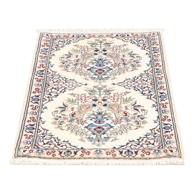 Nain - 6La Teppich 50x80cm - Perserteppich - creme