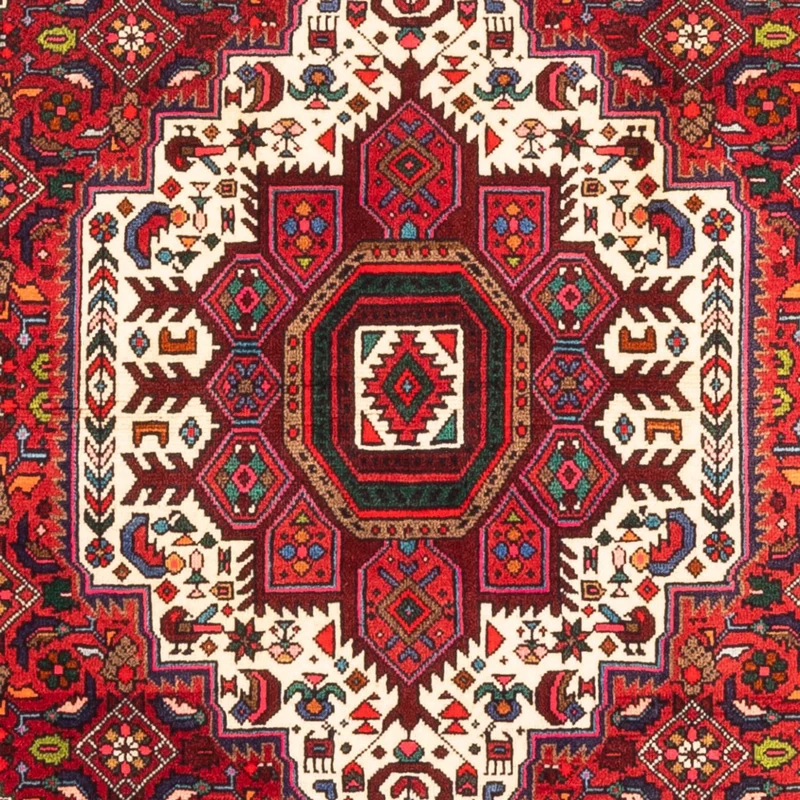 Gholtogh Teppich 108x156cm - Perserteppich - rot