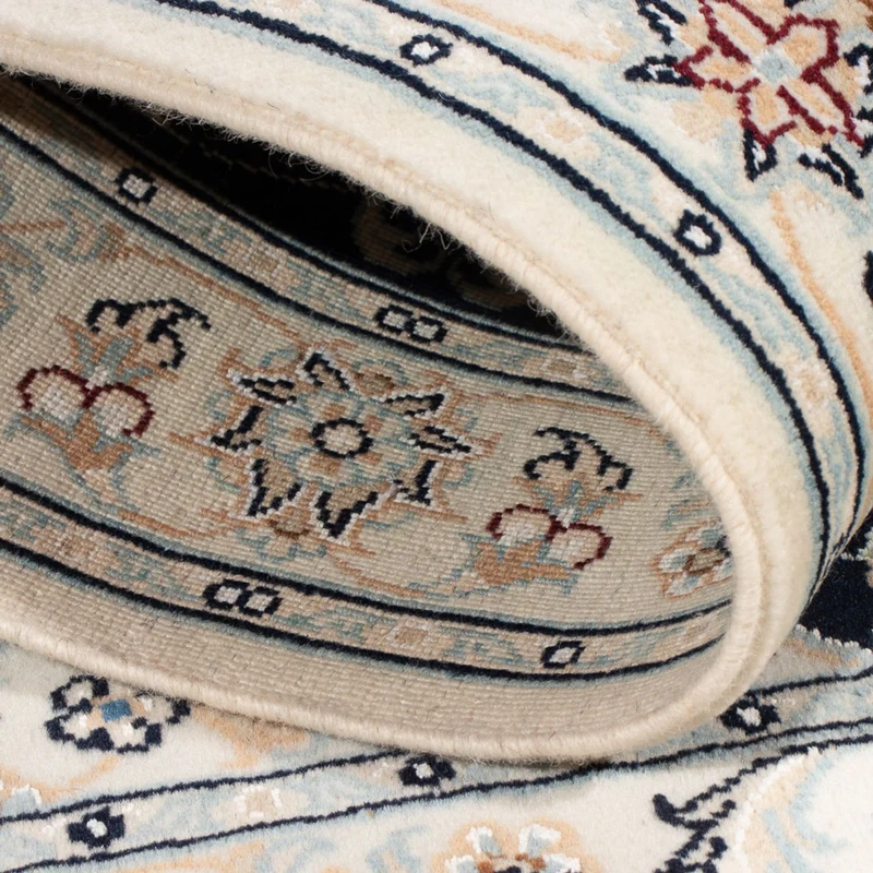 Nain - 6La Teppich 80x120cm - Perserteppich - dunkelblau