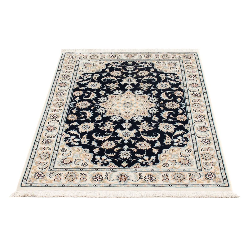 Nain - 6La Teppich 80x120cm - Perserteppich - dunkelblau