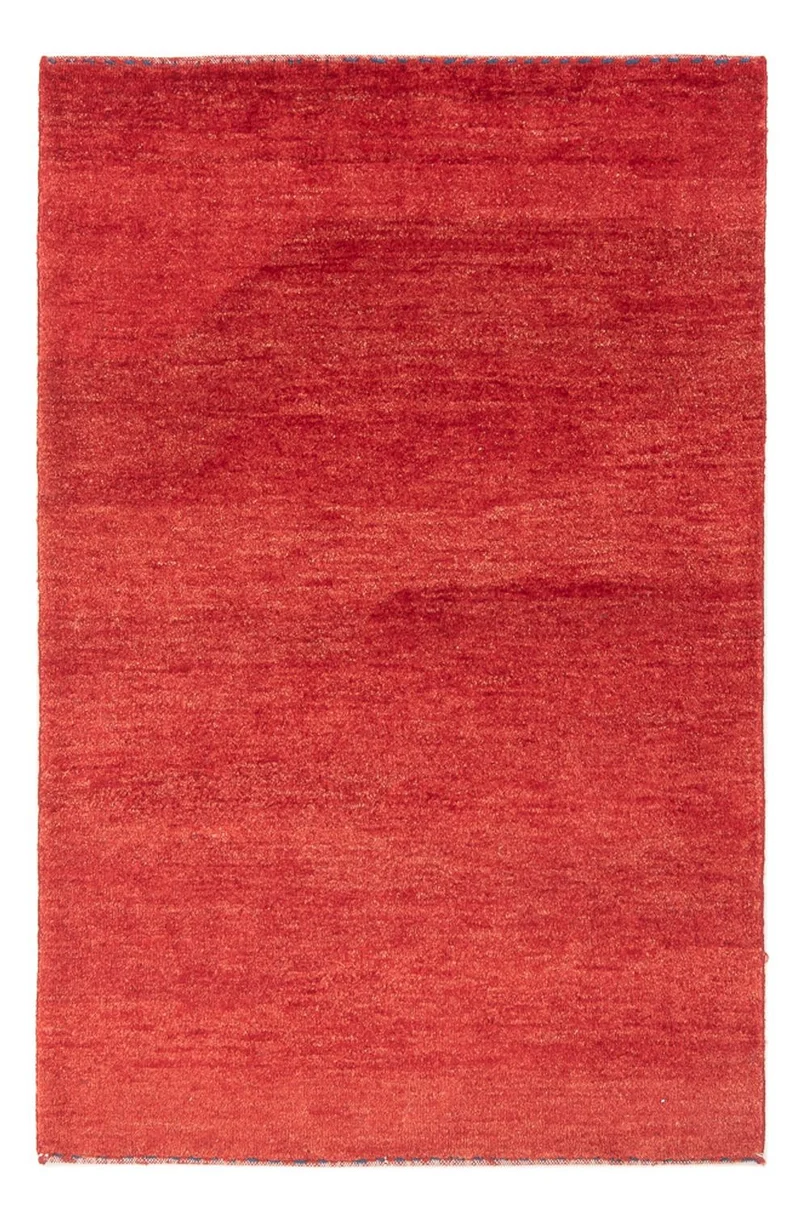 Gabbeh Persisch Teppich 100x150cm - Perserteppich Wollteppich - rot