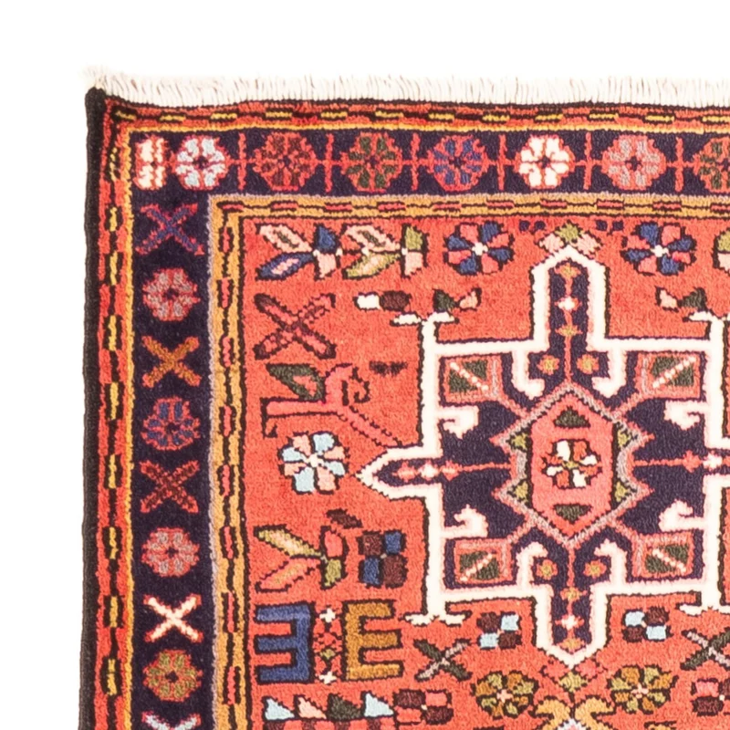 Qaraja Teppich 87x294cm - Perserteppich - rot