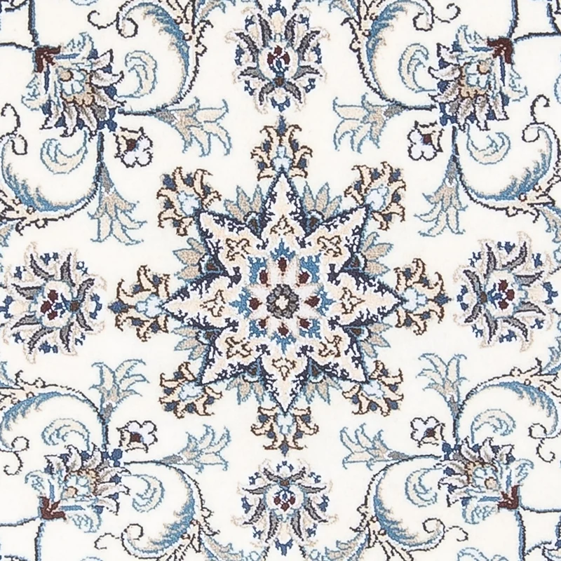 Perserteppich - Nain rund - 150 x 150 cm - creme
