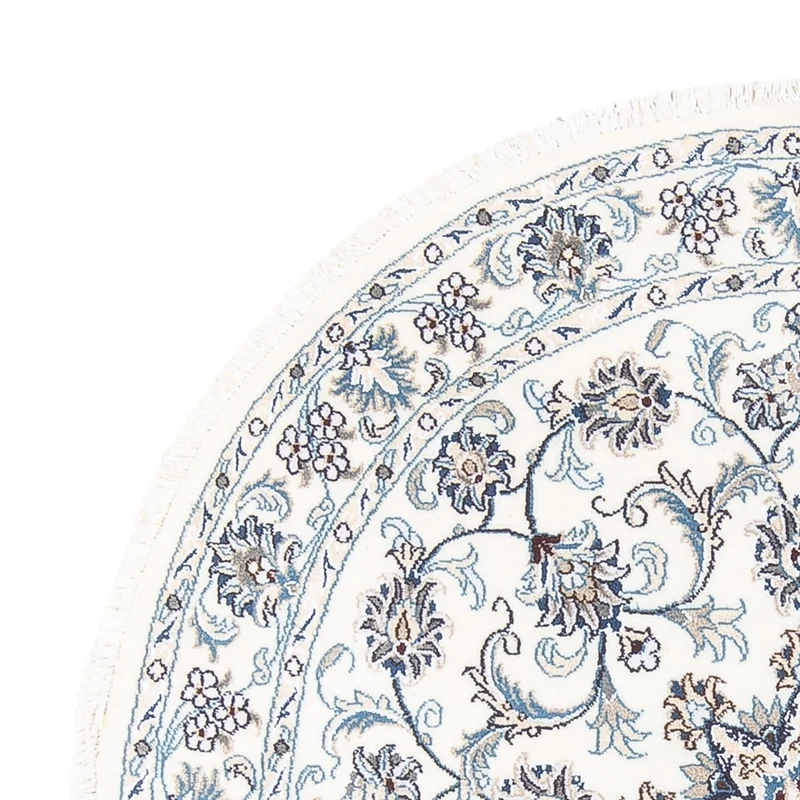 Perserteppich - Nain rund - 150 x 150 cm - creme