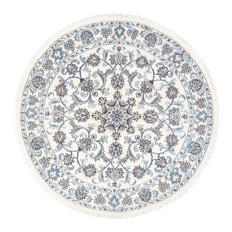 Nain Teppich 150x150cm - Perserteppich - creme