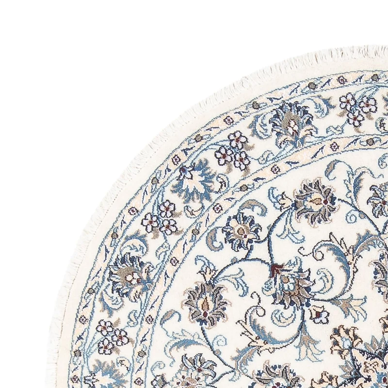 Nain Teppich 150x150cm - Perserteppich - creme