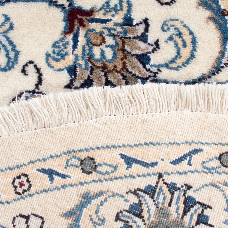 Nain Teppich 150x150cm - Perserteppich - creme