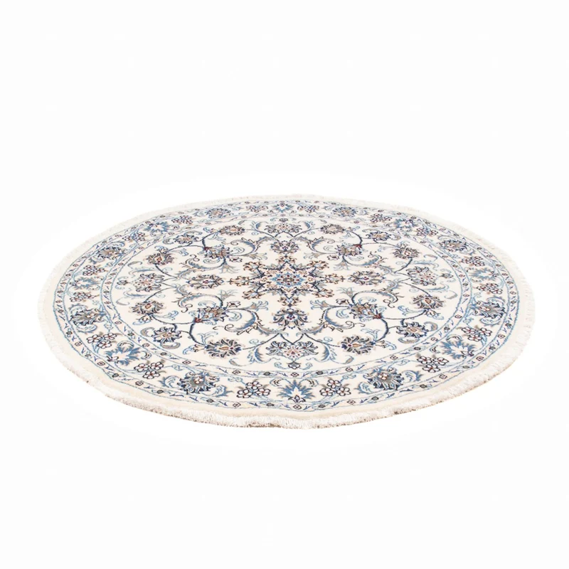 Nain Teppich 150x150cm - Perserteppich - creme