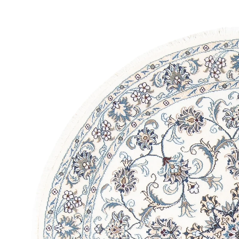 Perserteppich - Nain rund - 150 x 150 cm - creme