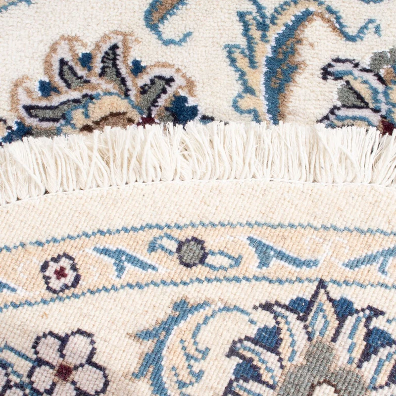 Perserteppich - Nain rund - 150 x 150 cm - creme