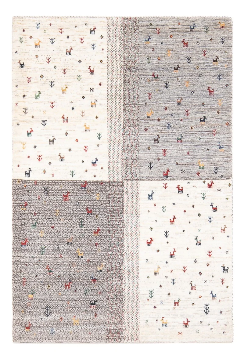 Loribaft Teppich Perser 86x128cm - Orientteppich - mehrfarbig