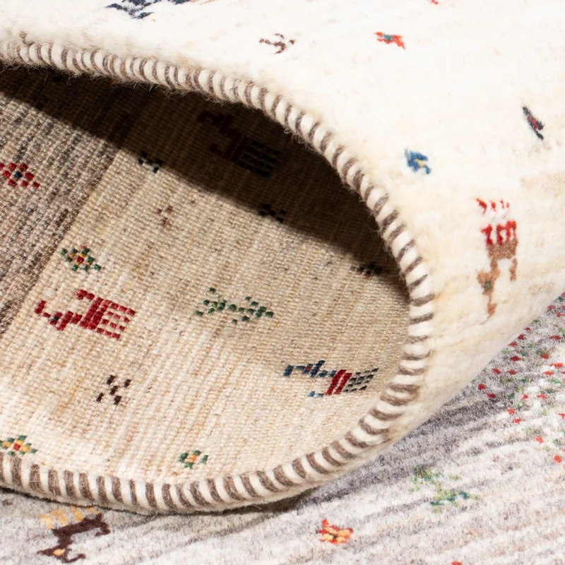 Loribaft Teppich Perser 86x128cm - Orientteppich - mehrfarbig