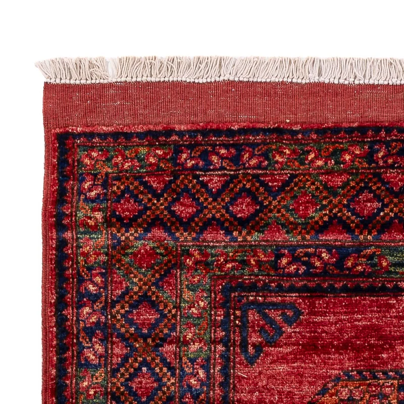 Afghan Teppich 103x151cm - Orientteppich - rot