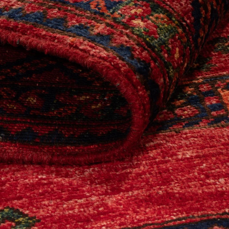 Afghan Teppich 103x151cm - Orientteppich - rot