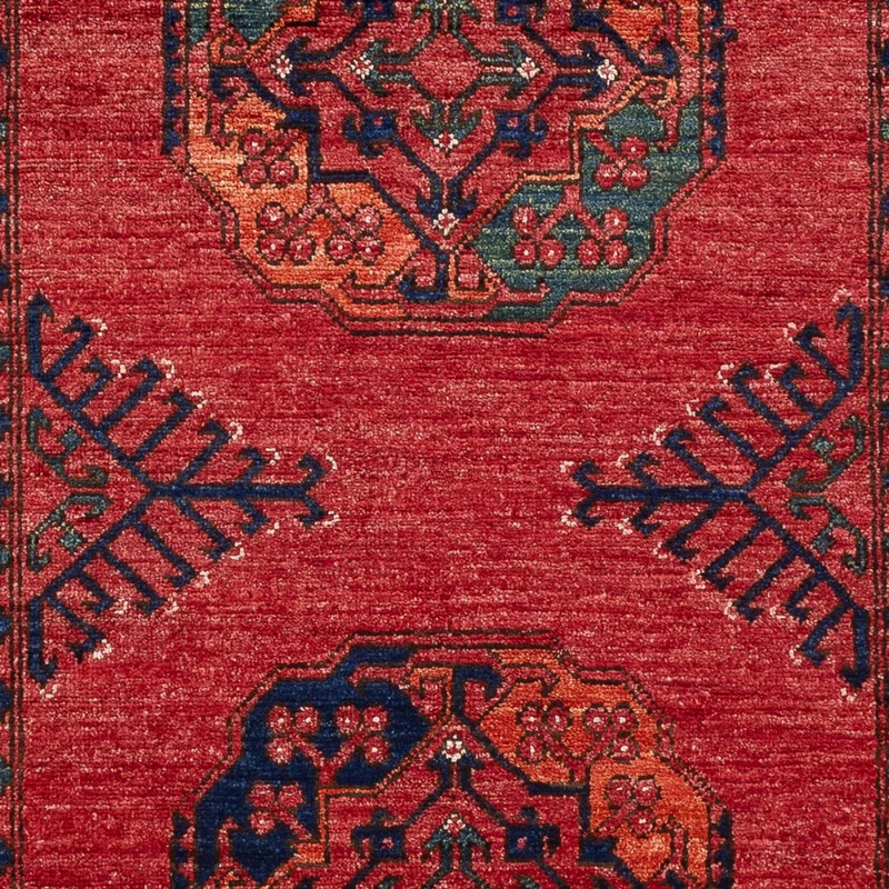 Afghan Teppich 103x153cm - Orientteppich - rot