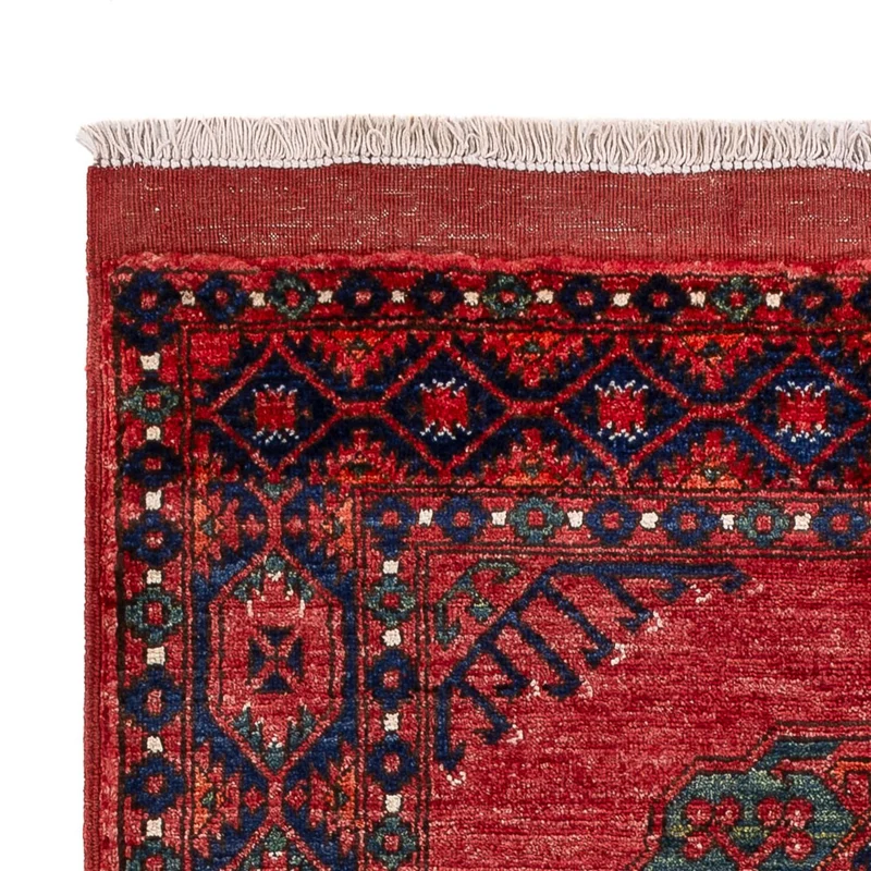 Afghan Teppich 103x153cm - Orientteppich - rot