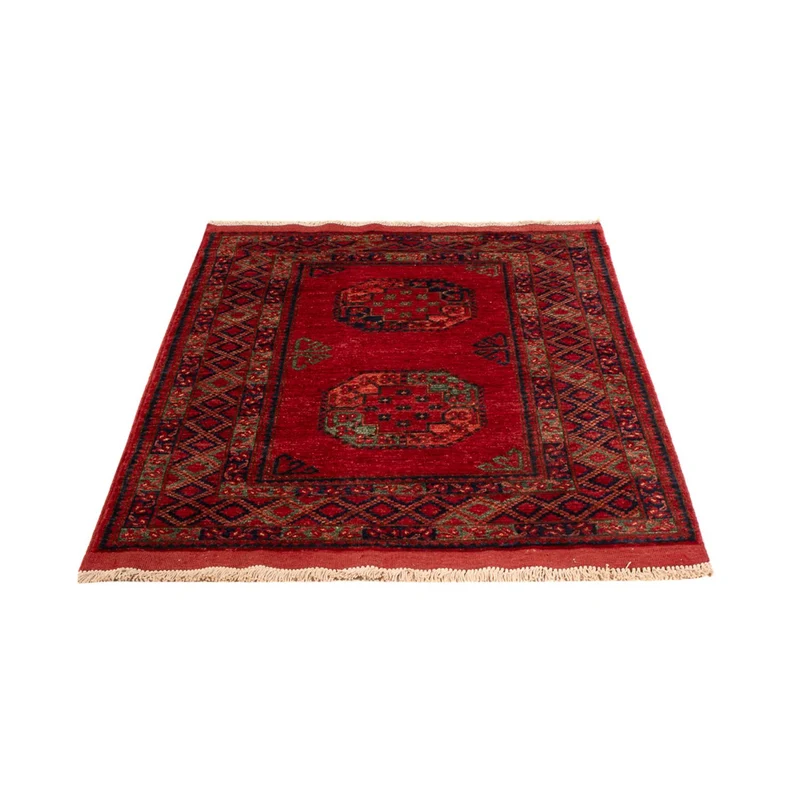 Afghan Teppich 103x153cm - Orientteppich - rot