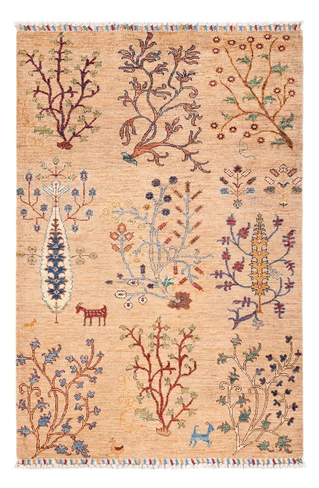 Ariana Teppich 103x156cm - Orientteppich - beige
